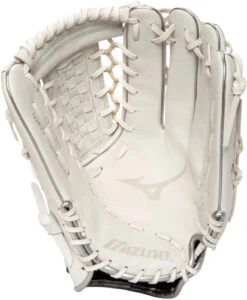 13 Inch Mizuno MVP Prime SE GMVP1300PSEF8-White/Silver Women's Fastpitch Softball Glove -Baseball Store 13 inch mizuno mvp prime se gmvp1300psef8 white silver women s fastpitch softball glove 14