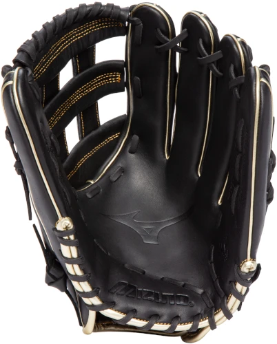 13 Inch Mizuno MVP Prime SE GMVP1300PSES8-Black/Gold Adult Slowpitch Softball Glove 4 13 Inch Mizuno MVP Prime SE GMVP1300PSES8-Black/Gold Adult Slowpitch Softball Glove - Image 2