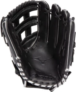 13 Inch Mizuno MVP Prime SE GMVP1300PSES8-Black/Silver Adult Slowpitch Softball Glove -Baseball Store 13 inch mizuno mvp prime se gmvp1300pses8 black silver adult slowpitch softball glove 13