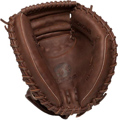 33.5 Inch Nokona X2 Elite X23350 Adult Baseball Catcher Mitt 4 33.5 Inch Nokona X2 Elite X23350 Adult Baseball Catcher Mitt - Image 2