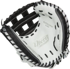 33 Inch Rawlings Liberty Advanced Color Series RLACM33FPBP Women's White/Black/Platinum Fastpitch Softball Catcher Mitt 6 33 Inch Rawlings Liberty Advanced Color Series RLACM33FPBP Women's White/Black/Platinum Fastpitch Softball Catcher Mitt -Baseball Store 33 inch rawlings liberty advanced color series rlacm33fpbp women s white black platinum fastpitch softball catcher mitt 18