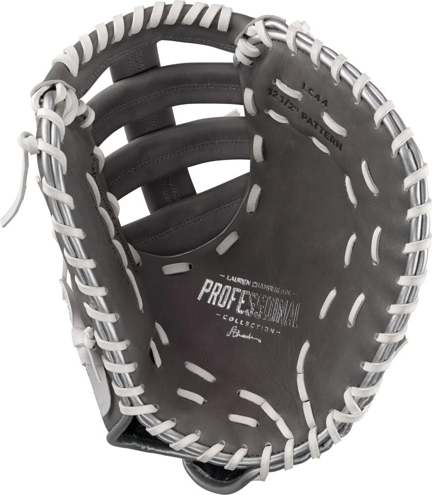 12.5 Inch Easton Professional Collection Signature Series Lauren Chamberlain's Fastpitch Softball Firstbase Mitt LC44 4 12.5 Inch Easton Professional Collection Signature Series Lauren Chamberlain's Fastpitch Softball Firstbase Mitt LC44 - Image 2