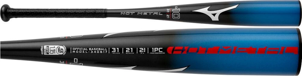 2022 Mizuno B22-Hot Metal USSSA Baseball Bat (-10oz) 340617 3 2022 Mizuno B22-Hot Metal USSSA Baseball Bat (-10oz) 340617