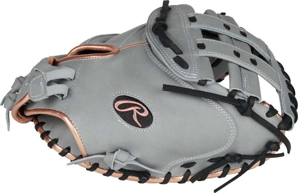 33 Inch Rawlings Heart Of The Hide Women's Fastpitch Softball Catcher's Mitt PROCM33FP-24G 6 33 Inch Rawlings Heart Of The Hide Women's Fastpitch Softball Catcher's Mitt PROCM33FP-24G - Image 4
