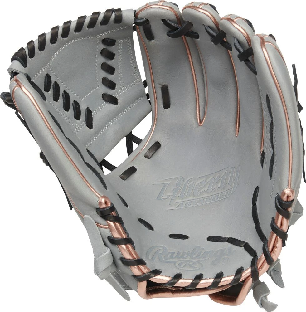 11.75 Inch Rawlings Liberty Advanced Color Series 4.0 Women's Fastpitch Softball Glove RLA715SB-31GRG 4 11.75 Inch Rawlings Liberty Advanced Color Series 4.0 Women's Fastpitch Softball Glove RLA715SB-31GRG - Image 2