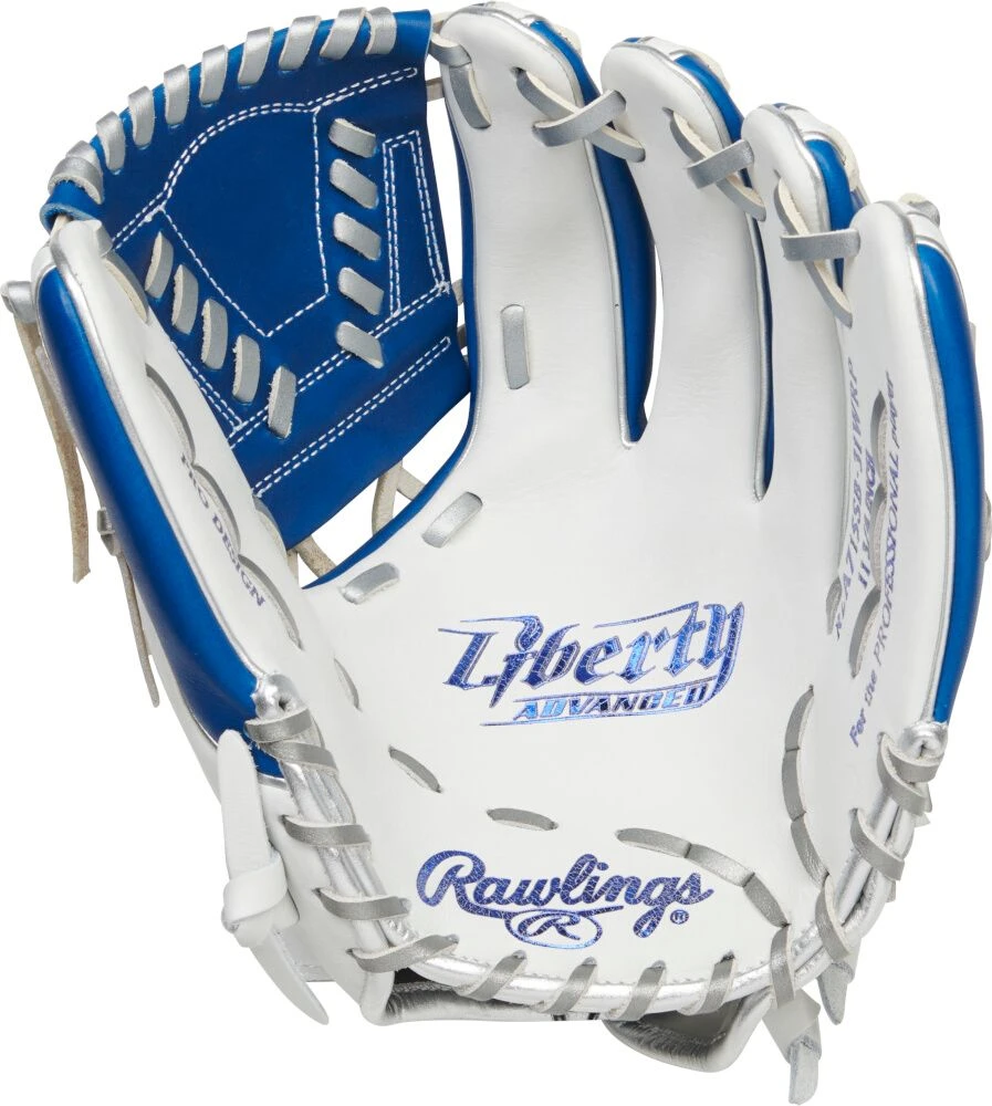 11.75 Inch Rawlings Liberty Advanced Color Series 4.0 Women's Fastpitch Softball Glove RLA715SB-31WRP 4 11.75 Inch Rawlings Liberty Advanced Color Series 4.0 Women's Fastpitch Softball Glove RLA715SB-31WRP - Image 2