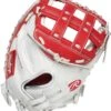 34 Inch Rawlings Liberty Advanced Color Series 4.0 Women's Fastpitch Softball Catcher's Mitt RLACM34FPWSP -Baseball Store rawlings liberty advanced color series 4 34 inch womens softball catchers mitt rlacm34fpwsp 11