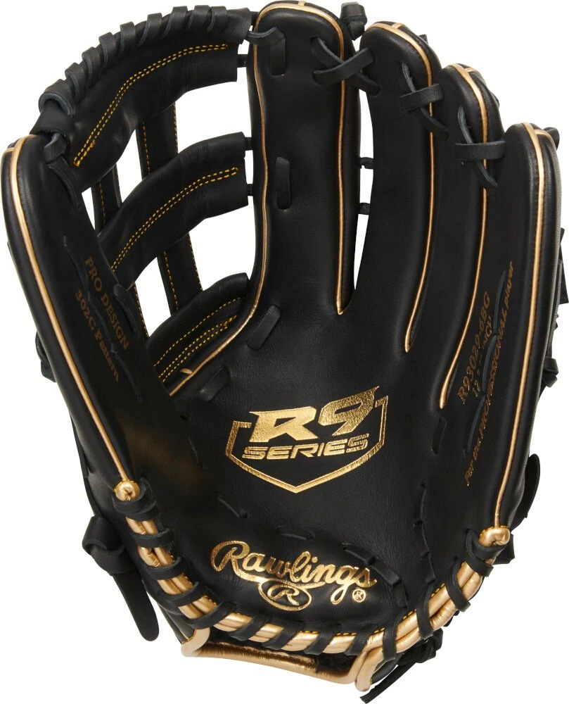 12.75 Inch Rawlings R9 Adult Outfield Baseball Glove R93029-6BG 4 12.75 Inch Rawlings R9 Adult Outfield Baseball Glove R93029-6BG - Image 2