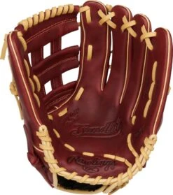 12.75 Inch Rawlings Sandlot Adult Outfield Baseball Glove S1275HS -Baseball Store rawlings sandlot 1275 inch adult outfield baseball glove s1275hs 12