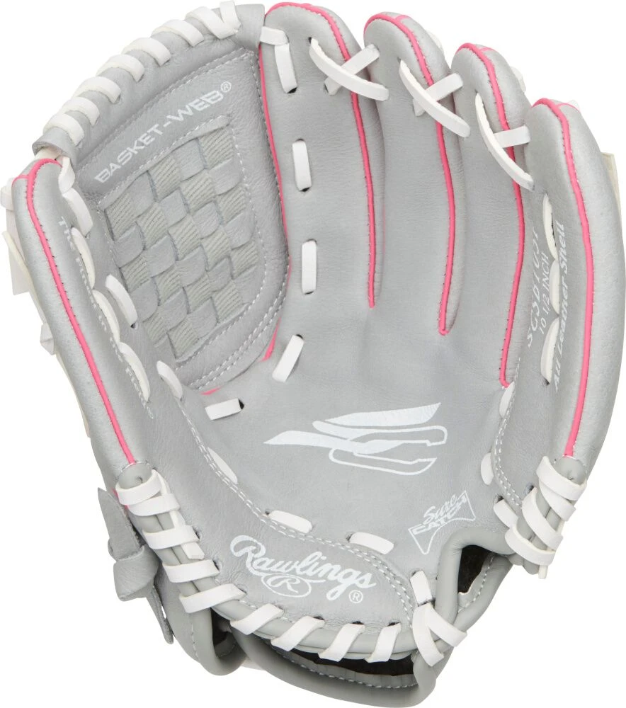 Mizuno 10.5 Inch Rawlings Sure Catch Girl's Fastpitch Softball Glove SCSB105P 4 Mizuno 10.5 Inch Rawlings Sure Catch Girl's Fastpitch Softball Glove SCSB105P - Image 2