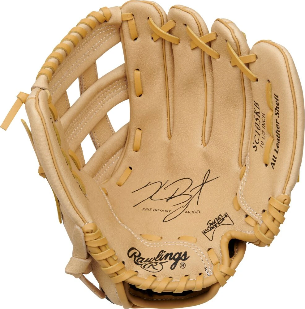 10.5 Inch Rawlings Sure Catch Youth Pro Taper Baseball Glove SC105KB 4 10.5 Inch Rawlings Sure Catch Youth Pro Taper Baseball Glove SC105KB - Image 2