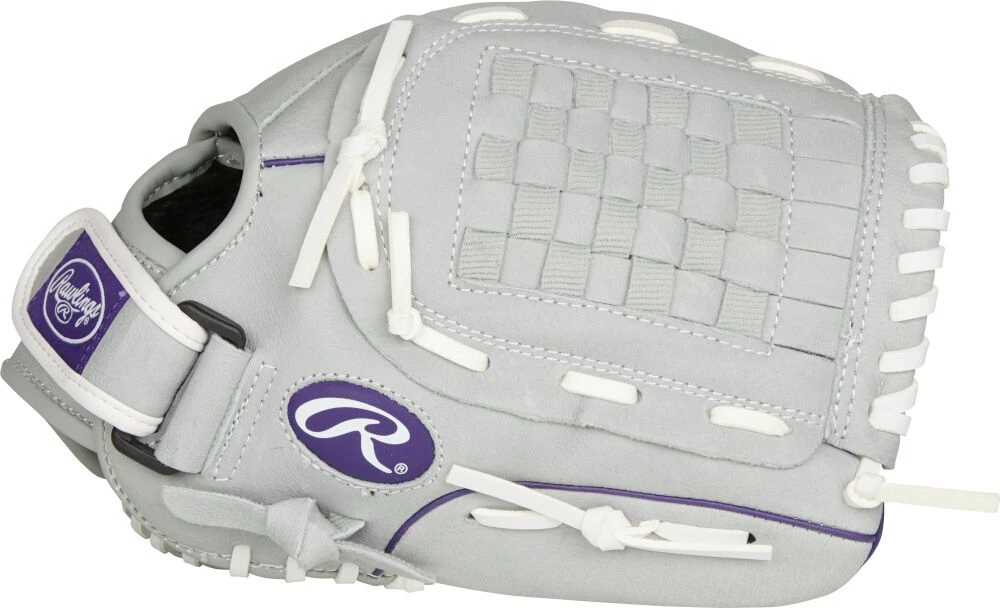 12 Inch Rawlings Sure Catch Girl's Fastpitch Softball Glove SCSB12PU 5 12 Inch Rawlings Sure Catch Girl's Fastpitch Softball Glove SCSB12PU - Image 3