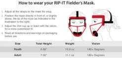 Rip-It Defense Pro DGBO Fastpitch Softball Fielder's Mask 7 Rip-It Defense Pro DGBO Fastpitch Softball Fielder's Mask -Baseball Store rip it defense pro dgbo fastpitch softball fielder s mask 17