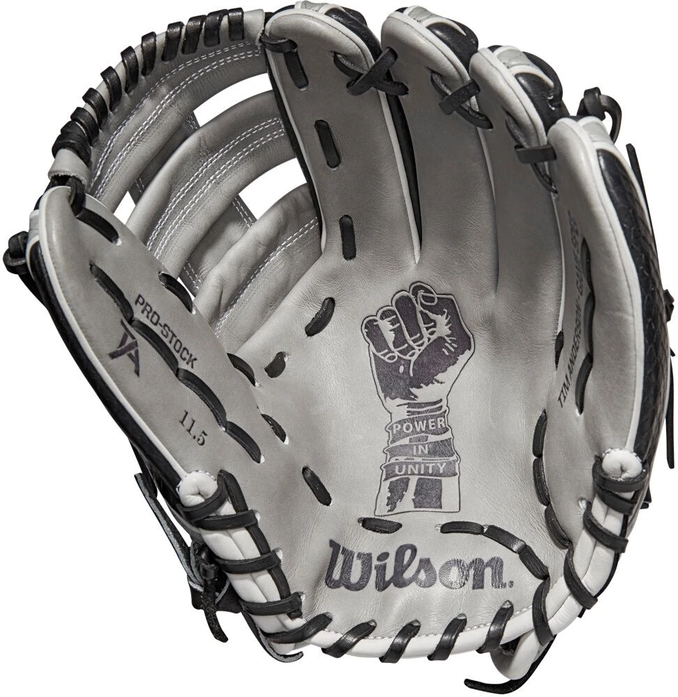 11.5 Inch Wilson A2000 SuperSkin Tim Anderson Game Model Adult Infield Baseball Glove WBW100433115 4 11.5 Inch Wilson A2000 SuperSkin Tim Anderson Game Model Adult Infield Baseball Glove WBW100433115 - Image 2