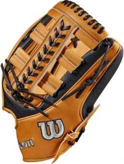 12.75 Inch Wilson A2K SuperSkin 1810SS Adult Outfield Baseball Glove WBW1008951275 -Baseball Store wilson a2k superskin 1810ss 1275 inch adult outfield baseball glove wbw1008951275 14