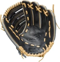 12.5 Inch Wilson A500 Youth Baseball Glove WBW100159125 -Baseball Store wilson a500 125 inch youth baseball glove wbw100159125 8