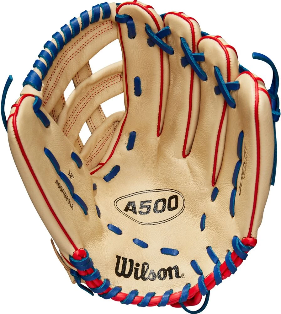 12 Inch Wilson A500 Youth Baseball Glove WBW10090312 4 12 Inch Wilson A500 Youth Baseball Glove WBW10090312 - Image 2