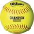 Wilson Champion Series WTA9231BASA 11 Inch Leather Softball - ASA Approved -Baseball Store wilson champion series wta9231basa 11 inch leather softball asa approved 11