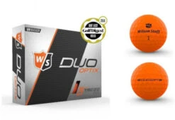 Wilson Staff Duo Soft Optix 6 Dozen Harvest Moon Orange Golf Balls - Free Shipping!