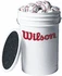 Wilson WTA1098 1030 Baseballs (3 Dozen) With Cushioned Bucket 2 Wilson WTA1098 1030 Baseballs (3 Dozen) With Cushioned Bucket -Baseball Store wilson wta1098 1030 baseballs 3 dozen with cushioned bucket 3