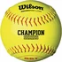 Wilson WTA9306BASA-Low Optic Yellow 11 Inch Synthetic Leather Fastpitch Softballs 2 Wilson WTA9306BASA-Low Optic Yellow 11 Inch Synthetic Leather Fastpitch Softballs -Baseball Store wilson wta9306basa low optic yellow 11 inch synthetic leather fastpitch softballs 13