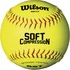 Wilson WTA9317B 11 Inch Level 1 Safety Softball -Baseball Store wilson wta9317b 11 inch level 1 safety softball 11